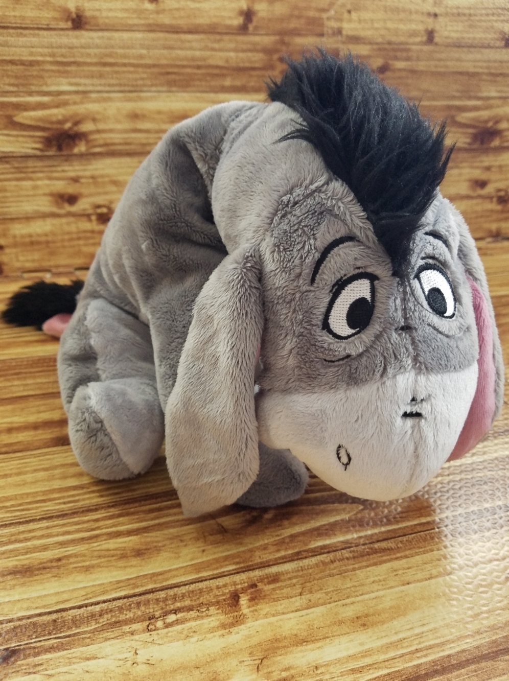 Disney Eeyore Plush Gray Winnie The Pooh Donkey 14 Inch Stuffed Animal